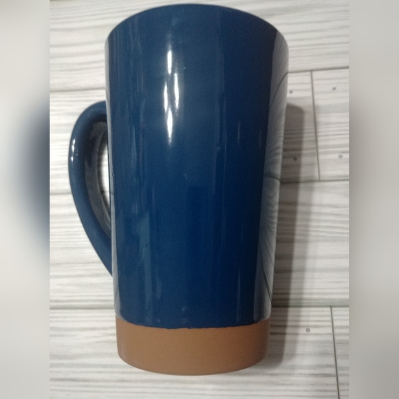 Chicken Pig Sheep Ceramic Latte Mug CLUCK OINK BAA Embossed Tall Coffee 17Oz NEW - Picture 6 of 13